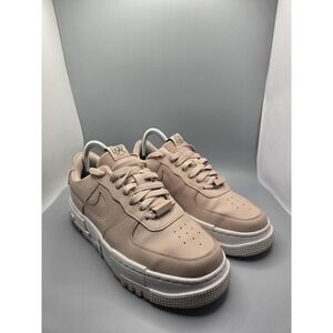 Nike Air Force 1 One Pixel Low Particle Beige Sneaker CK6649-200 Womens Size 7.5